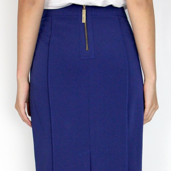 Sandra Angelazzi navy pencil skirt - Picture 3 of 3